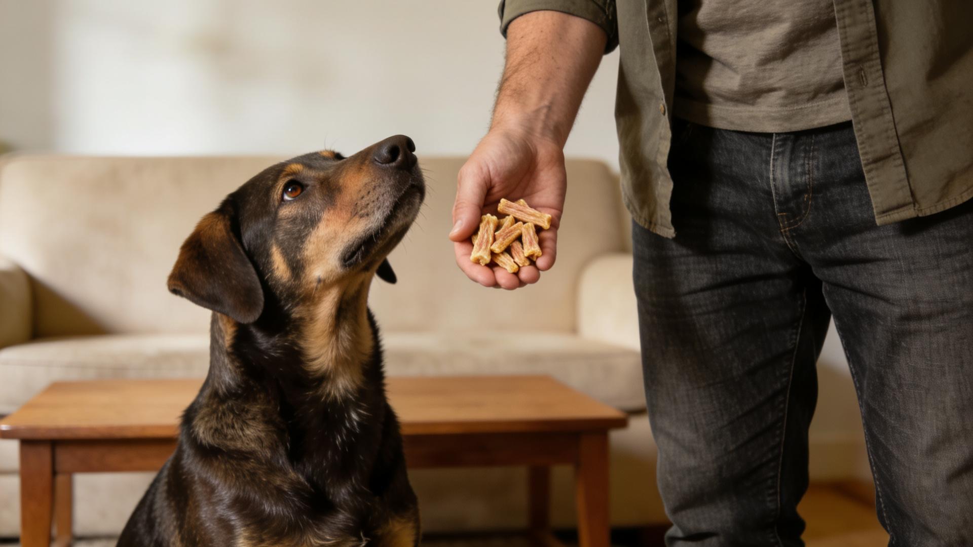 The "Stay" instruction: a step-by-step progression from 3 seconds to 3 minutes.