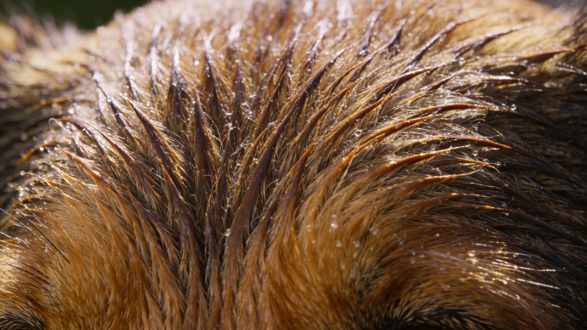 The underlying reason why dogs must be dried after a bath: a breeding ground for eczema and fungal infections.