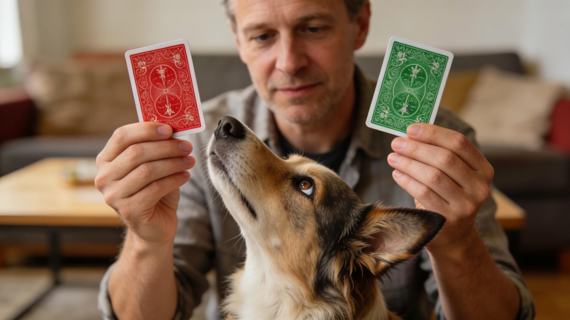 Traffic light training at intersections: Establishing visual signals for "stop" and "go".