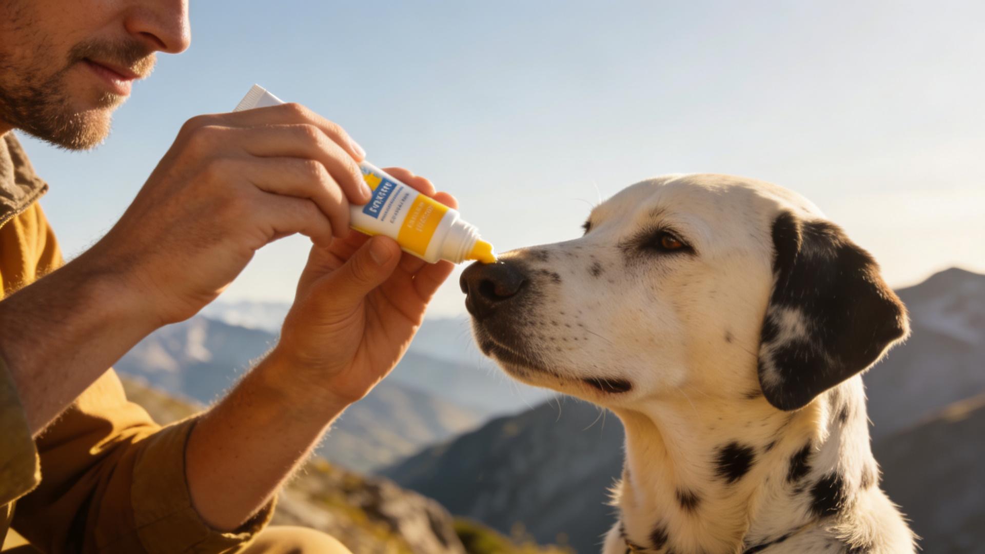 Traveling with dogs in high-altitude areas: Prevention of UV burns and oxygen deficiency care